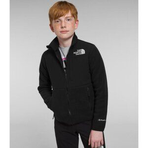 Vintage The North Face Denali Fleece Polartec Hooded Full Zip Coat Jacke XL Blac